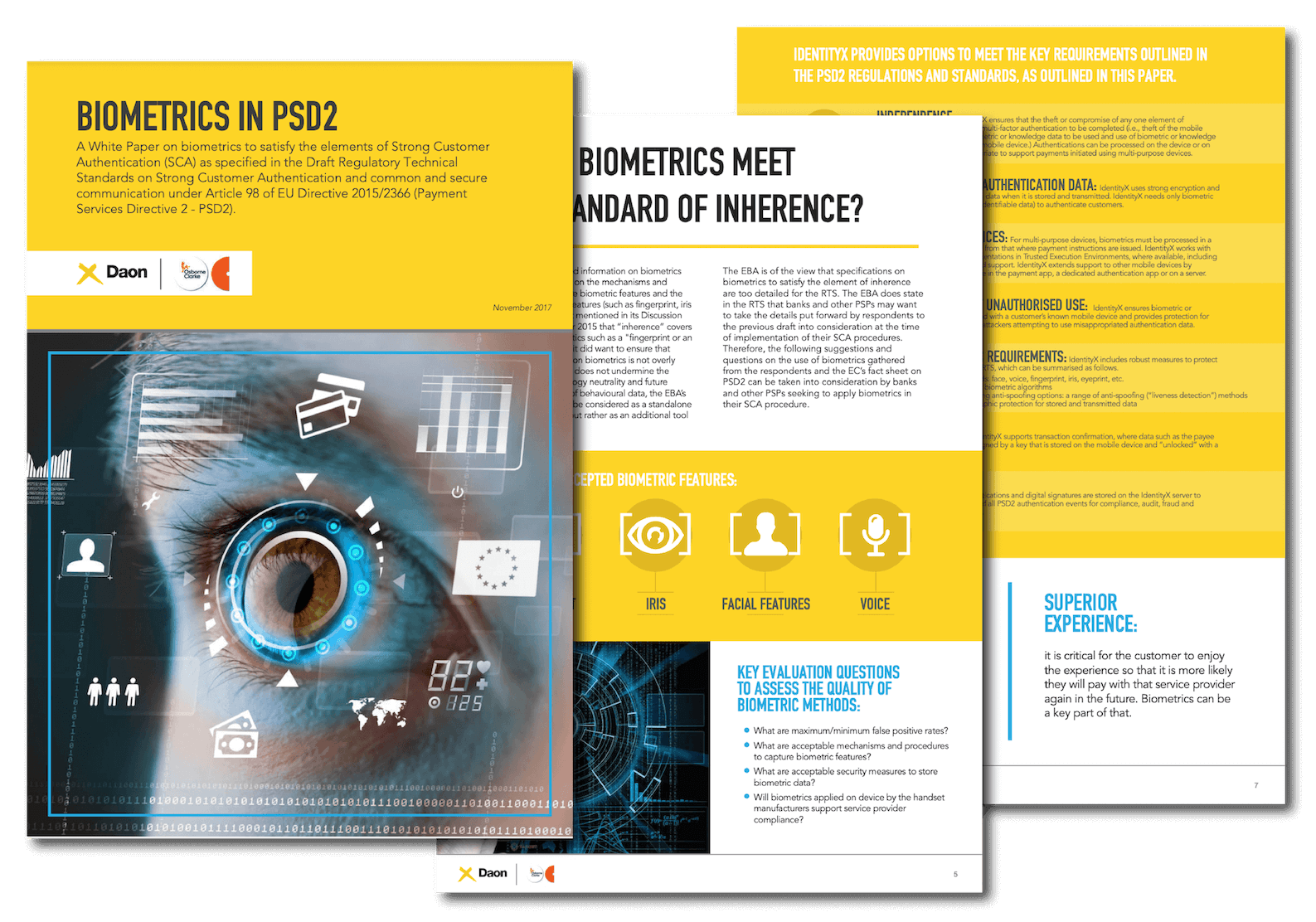 White Paper: Biometrics in PSD2